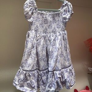 Purple Joie dress and matching headband